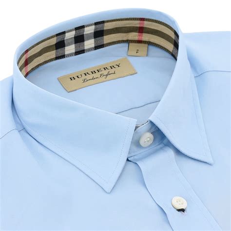 camicia burberry blu xxl|Camicie Burberry da uomo .